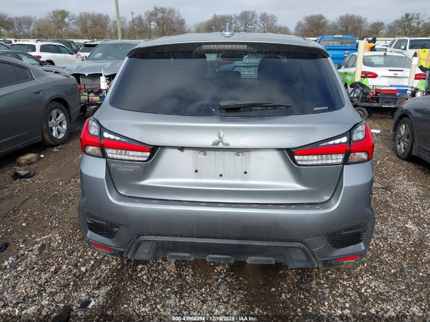 2021 Mitsubishi Outlander Sport 2.0 Es Awc VIN: JA4ARUAU7MU035212 Lot: 43968394