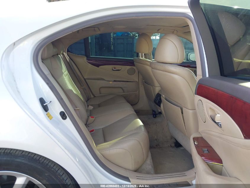 2009 Lexus Ls 460 VIN: JTHBL46F495090982 Lot: 43968403