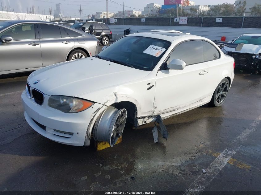 2010 BMW 128I VIN: WBAUP9C57AVL89133 Lot: 43968413