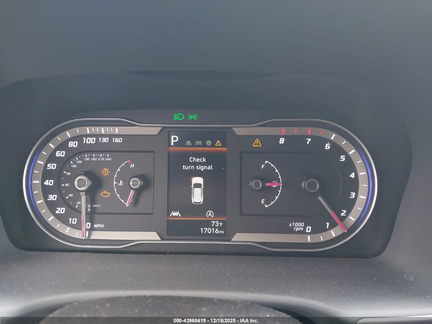 2024 Hyundai Tucson Sel VIN: 5NMJB3DE7RH415898 Lot: 43968419