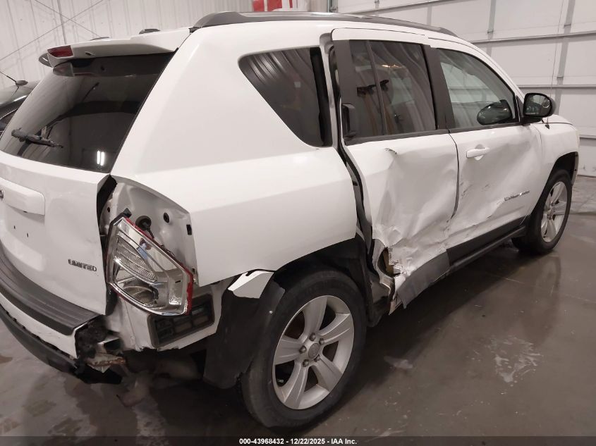 2013 Jeep Compass Latitude VIN: 1C4NJDEB6DD222674 Lot: 43968432