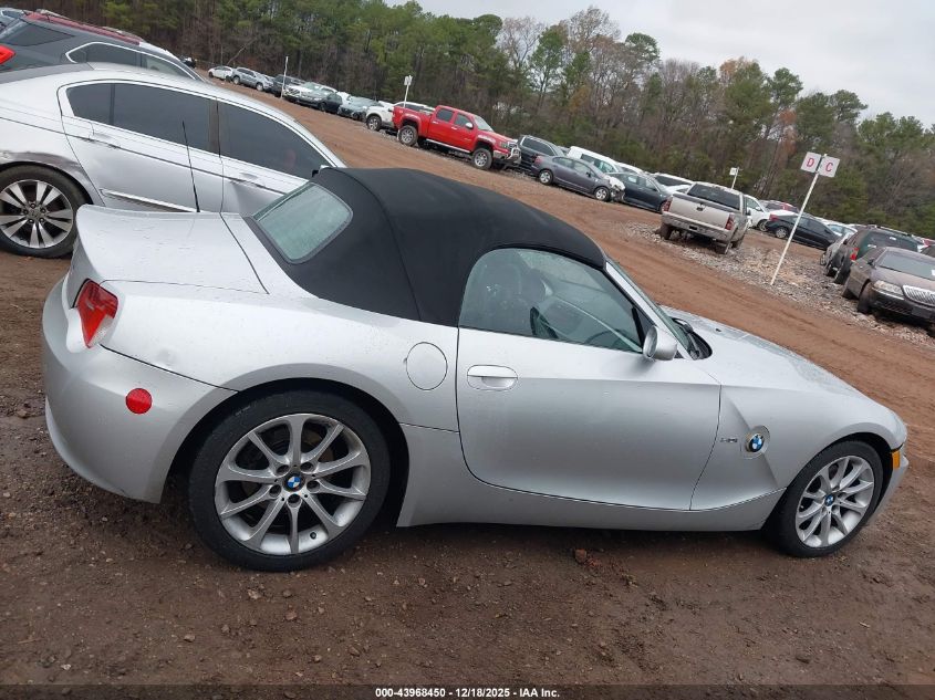 2007 BMW Z4 3.0I VIN: 4USBU33507LW72469 Lot: 43968450