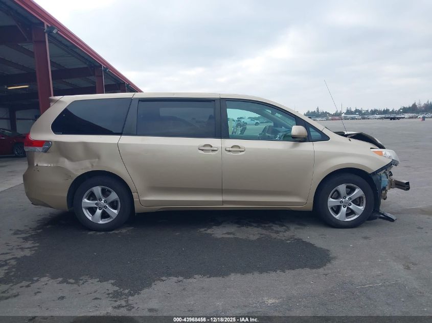 2011 Toyota Sienna Le VIN: 5TDKA3DC4BS005116 Lot: 43968456