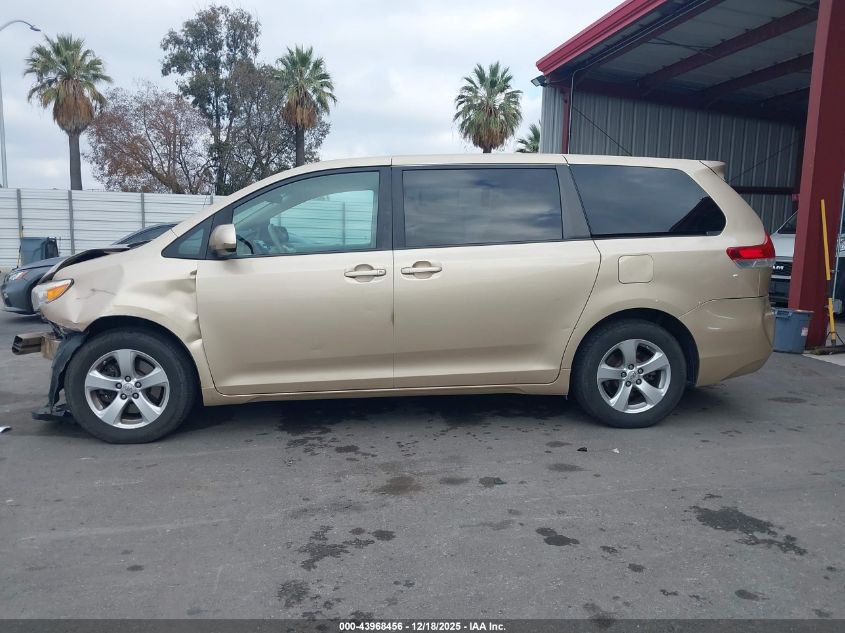 2011 Toyota Sienna Le VIN: 5TDKA3DC4BS005116 Lot: 43968456
