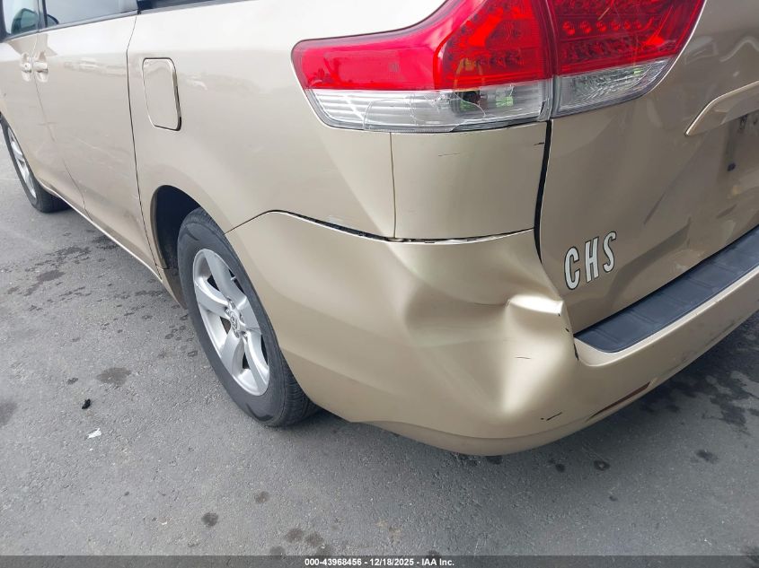 2011 Toyota Sienna Le VIN: 5TDKA3DC4BS005116 Lot: 43968456