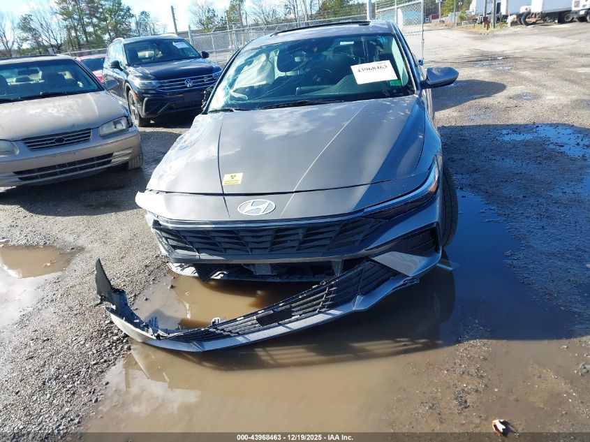 2025 Hyundai Elantra Sel Convenience VIN: KMHLS4DG6SU936928 Lot: 43968463