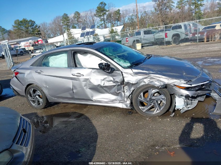 2025 Hyundai Elantra Sel Convenience VIN: KMHLS4DG6SU936928 Lot: 43968463