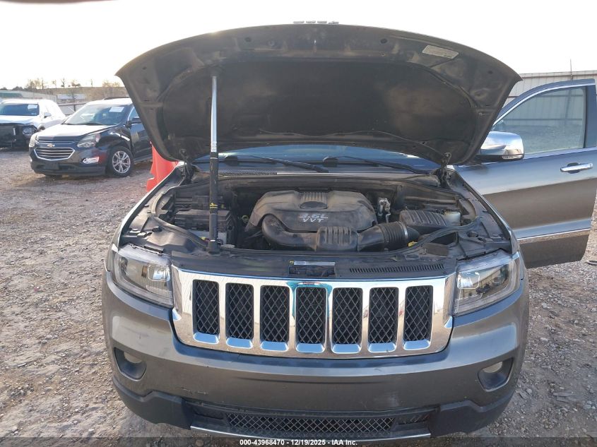 2013 Jeep Grand Cherokee Overland VIN: 1C4RJFCG3DC542455 Lot: 43968470