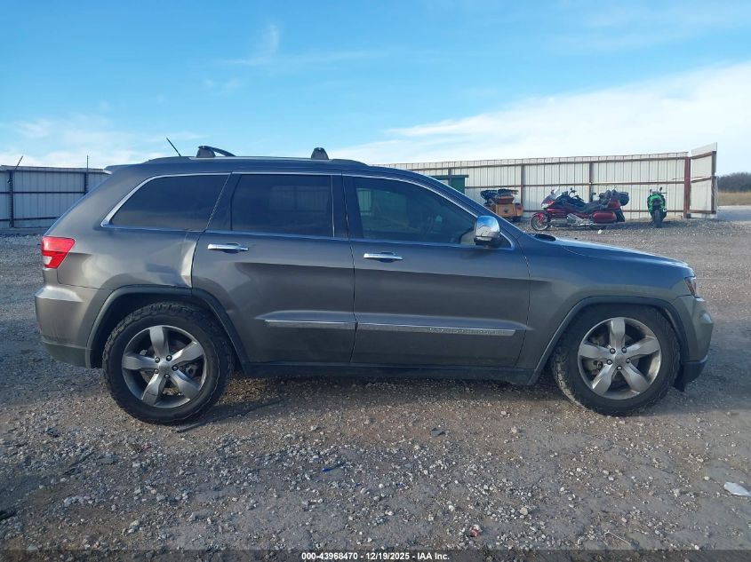 2013 Jeep Grand Cherokee Overland VIN: 1C4RJFCG3DC542455 Lot: 43968470
