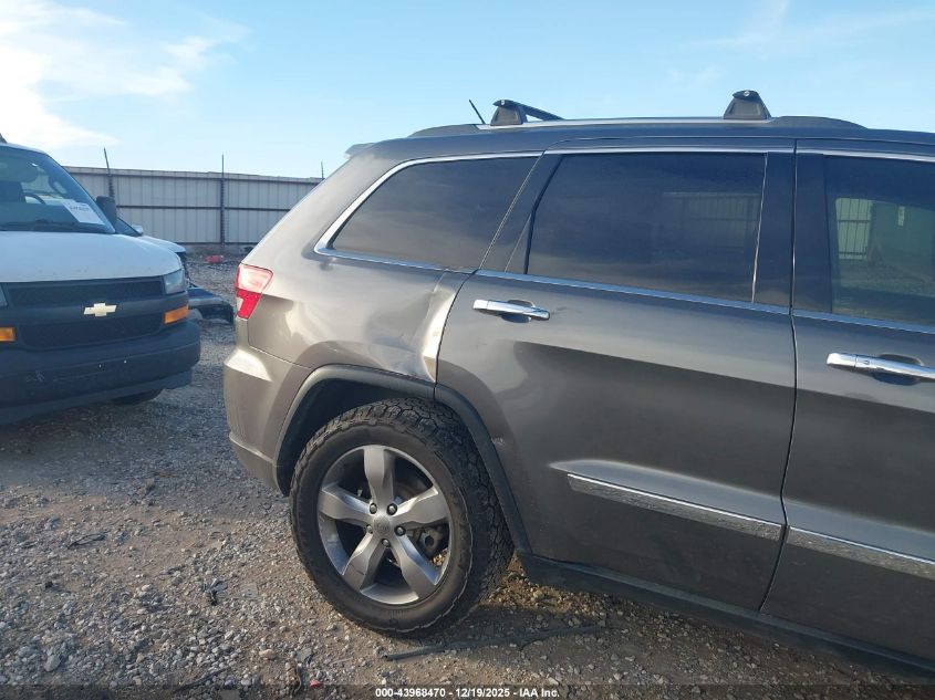 2013 Jeep Grand Cherokee Overland VIN: 1C4RJFCG3DC542455 Lot: 43968470
