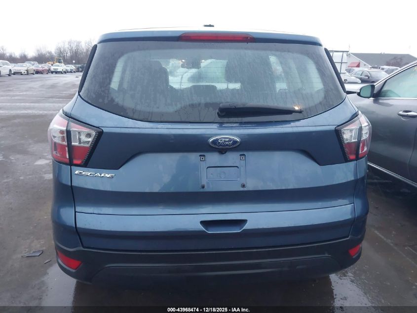 2018 Ford Escape S VIN: 1FMCU0F73JUB80831 Lot: 43968474