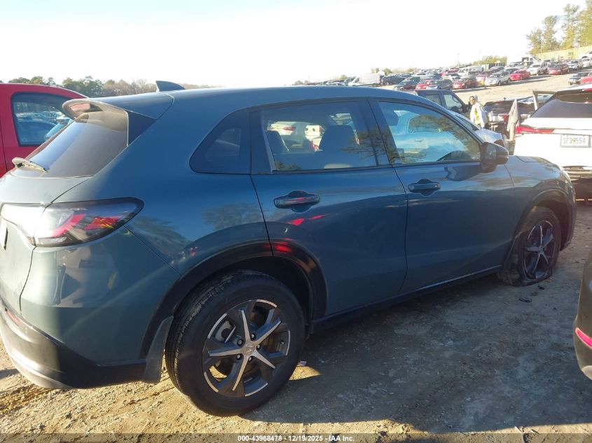 2024 Honda Hr-V 2Wd Ex-L/2Wd Ex-L W/O Bsi VIN: 3CZRZ1H73RM740876 Lot: 43968478