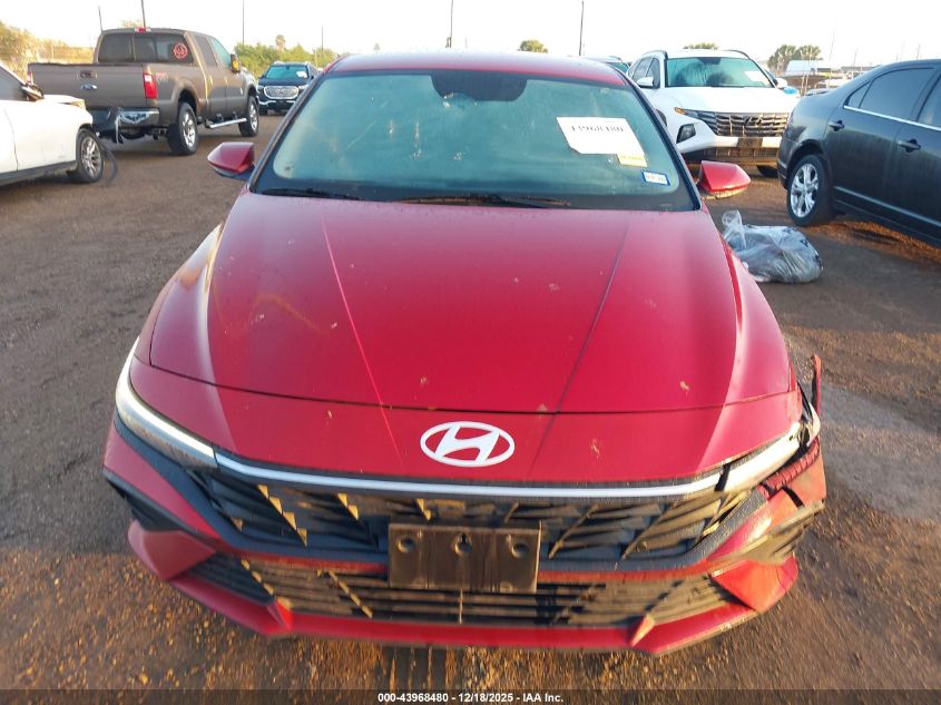 2024 Hyundai Elantra Sel VIN: KMHLM4DG3RU739140 Lot: 43968480