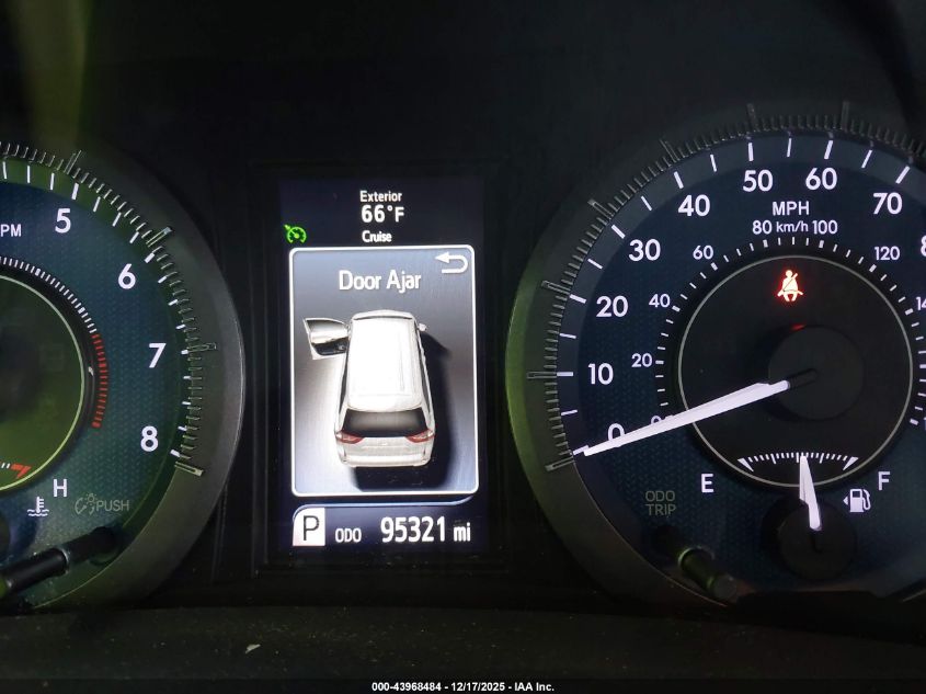 2015 Toyota Sienna Limited 7 Passenger VIN: 5TDYK3DC6FS557486 Lot: 43968484