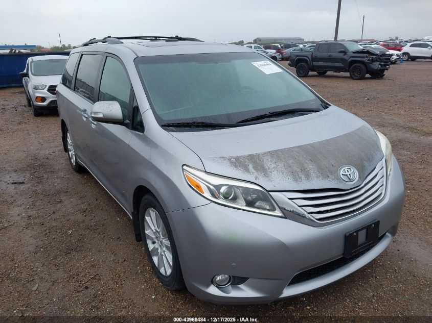 2015 Toyota Sienna Limited 7 Passenger VIN: 5TDYK3DC6FS557486 Lot: 43968484
