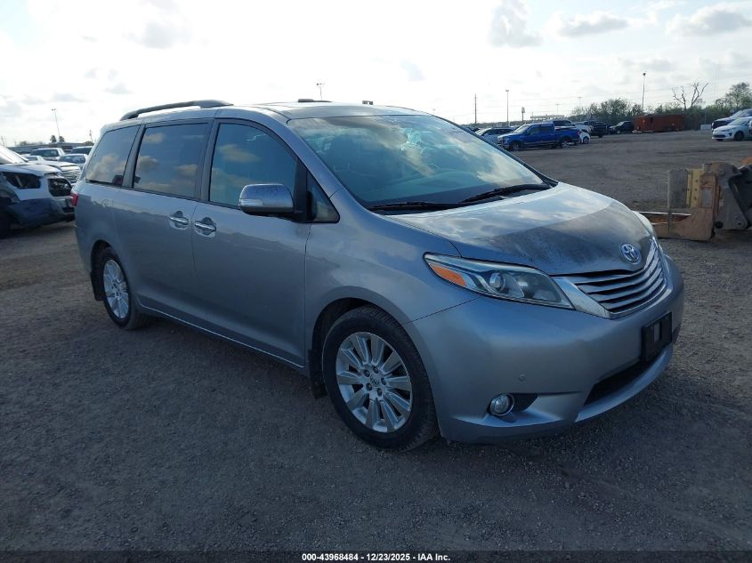 2015 Toyota Sienna Limited 7 Passenger