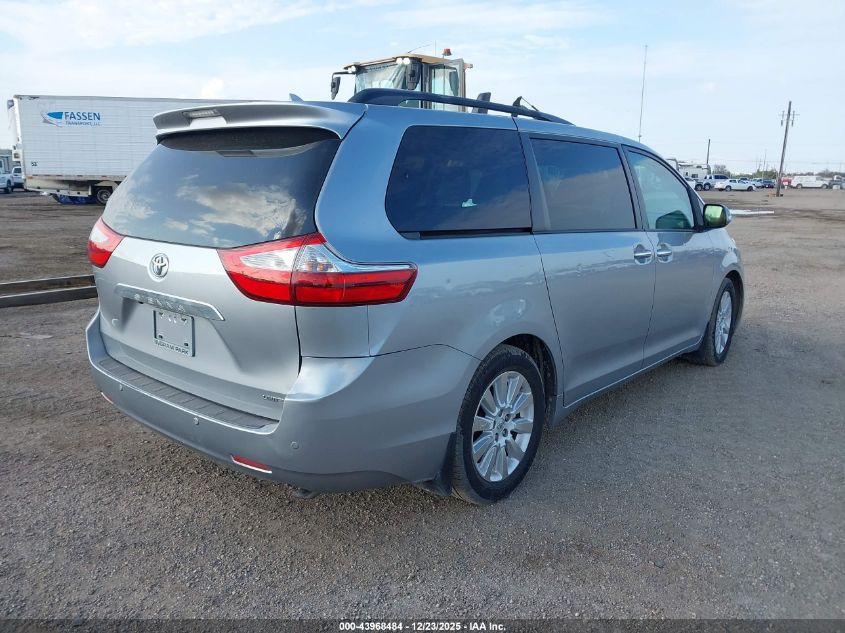 2015 Toyota Sienna Limited 7 Passenger