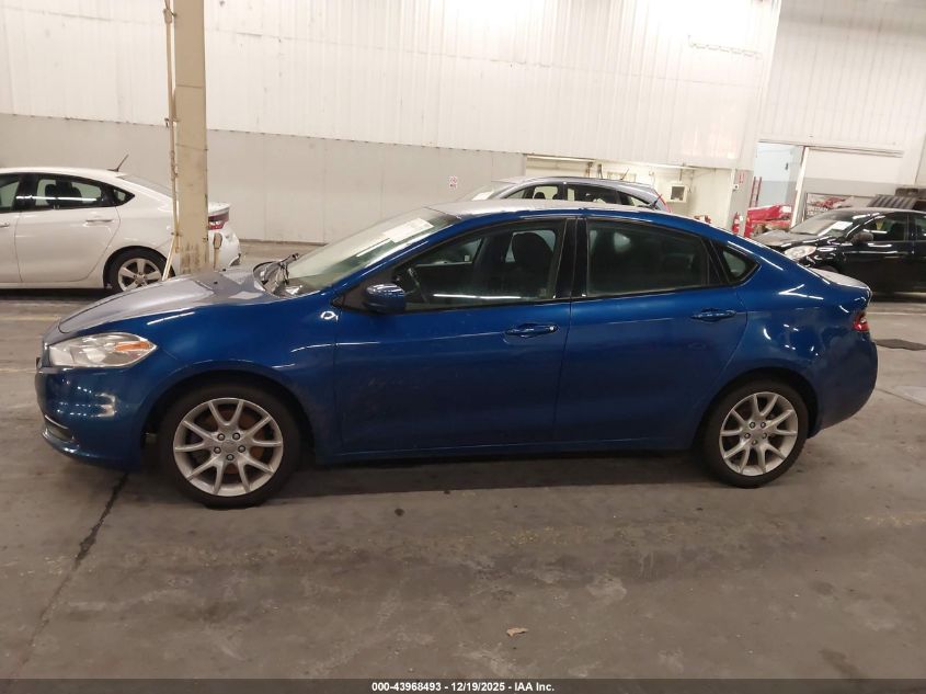2013 Dodge Dart Sxt VIN: 1C3CDFBH4DD233714 Lot: 43968493