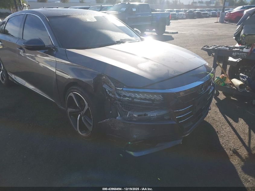 2021 Honda Accord Ex-L VIN: 1HGCV1F53MA118598 Lot: 43968494