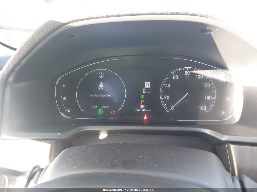 2021 Honda Accord Ex-L VIN: 1HGCV1F53MA118598 Lot: 43968494