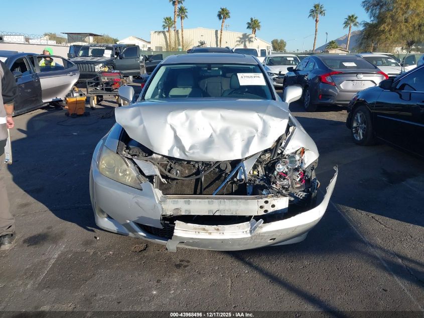 2008 Lexus Is 250 VIN: JTHBK262X85067029 Lot: 43968496