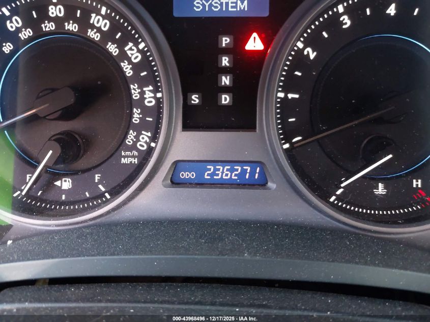 2008 Lexus Is 250 VIN: JTHBK262X85067029 Lot: 43968496