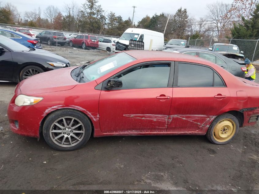 2009 Toyota Corolla Xle VIN: JTDBL40E399085539 Lot: 43968507