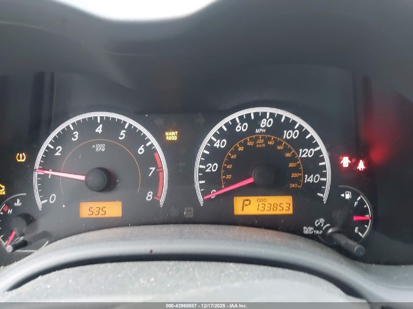 2009 Toyota Corolla Xle VIN: JTDBL40E399085539 Lot: 43968507