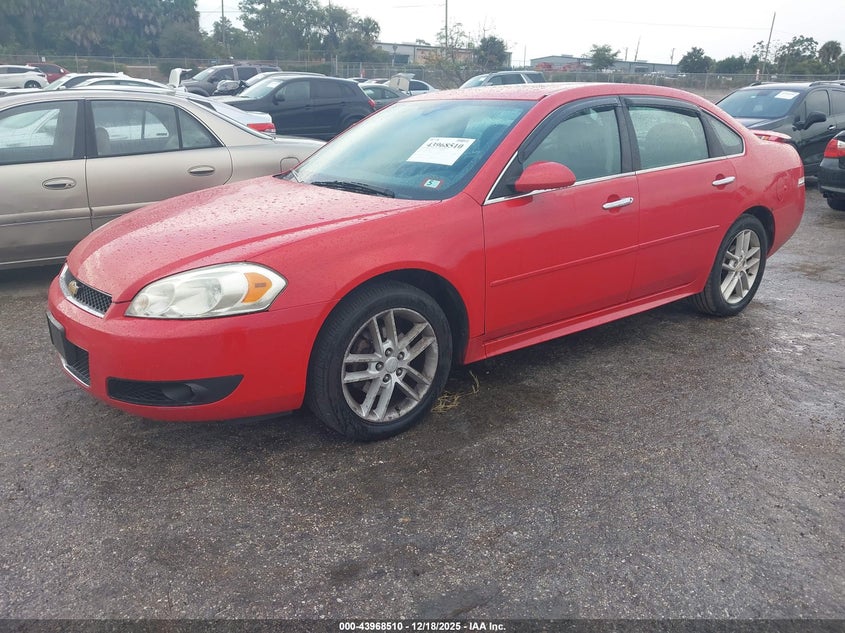 Vin: 2g1wc5e30d1183744, lot: 44464168, chevrolet impala ltz 20132