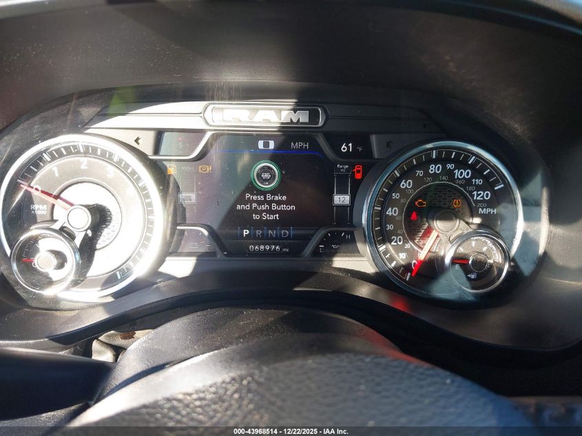 2022 Ram 1500 Big Horn 4X4 5'7 Box VIN: 1C6RRFFGXNN298336 Lot: 43968514