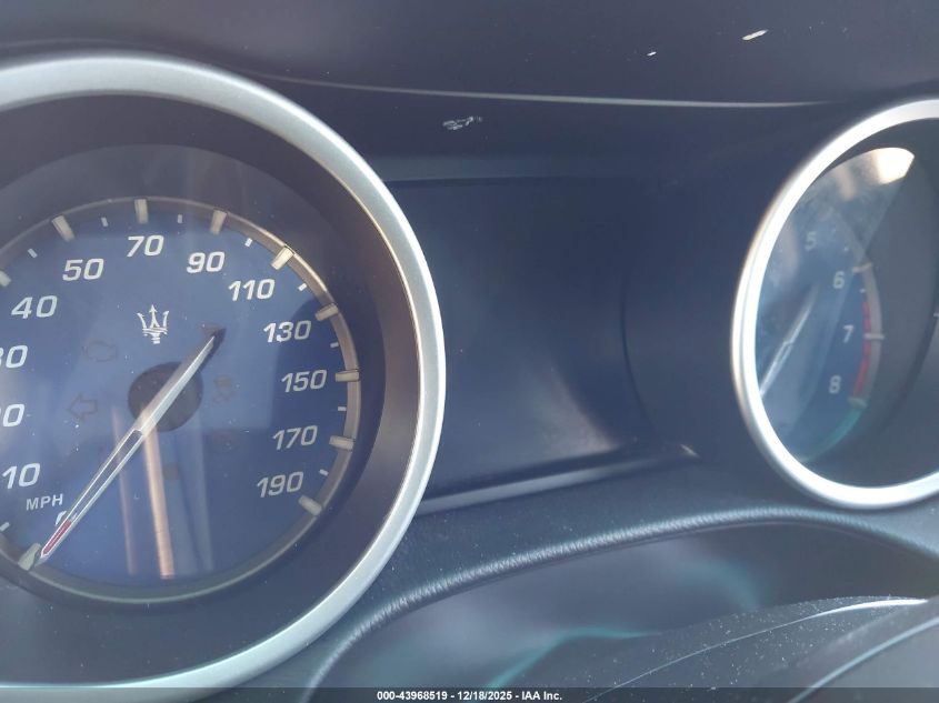 2016 Maserati Ghibli S VIN: ZAM57RSA1G1175627 Lot: 43968519