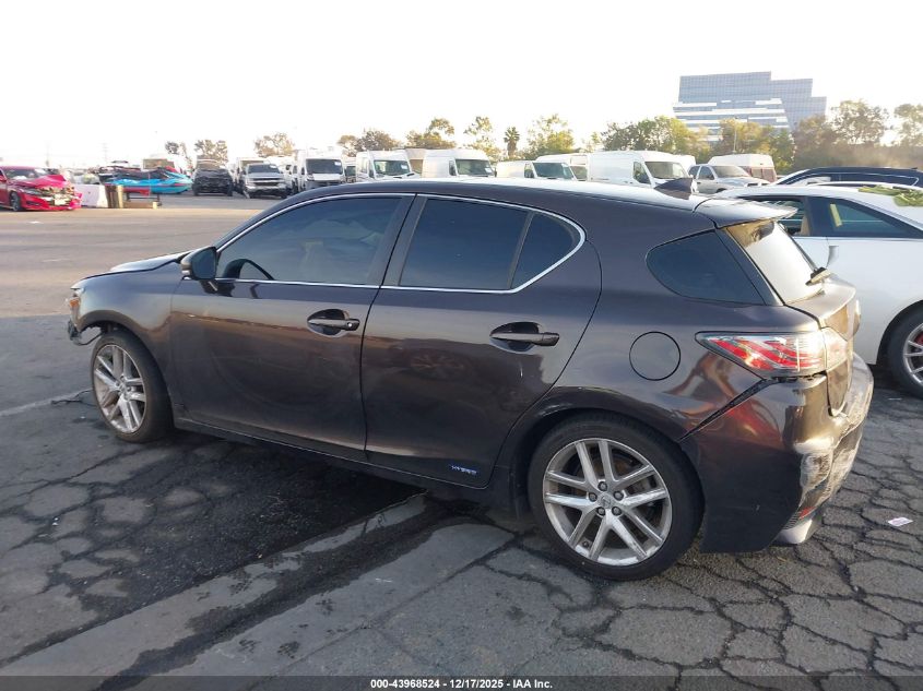 2014 Lexus Ct 200H VIN: JTHKD5BH7E2180312 Lot: 43968524