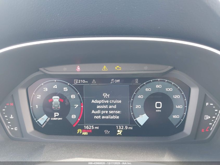 2025 Audi Q3 Premium 45 Tfsi S Line Quattro Tiptronic VIN: WA1DECF34S1076947 Lot: 43968528