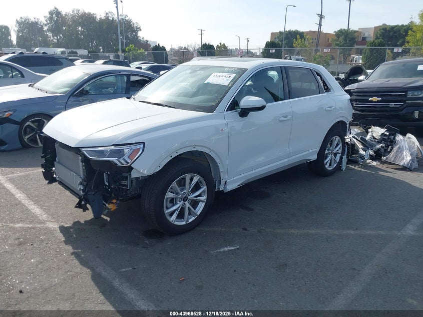 2025 Audi Q3 Premium 45 Tfsi S Line Quattro Tiptronic