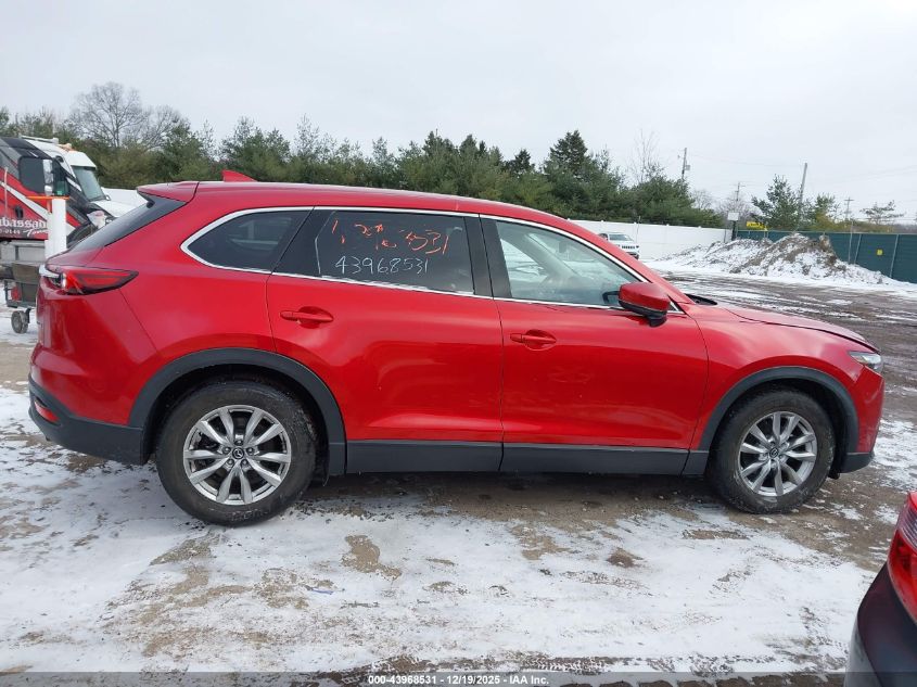 2016 Mazda Cx-9 Touring VIN: JM3TCBCY3G0125139 Lot: 43968531