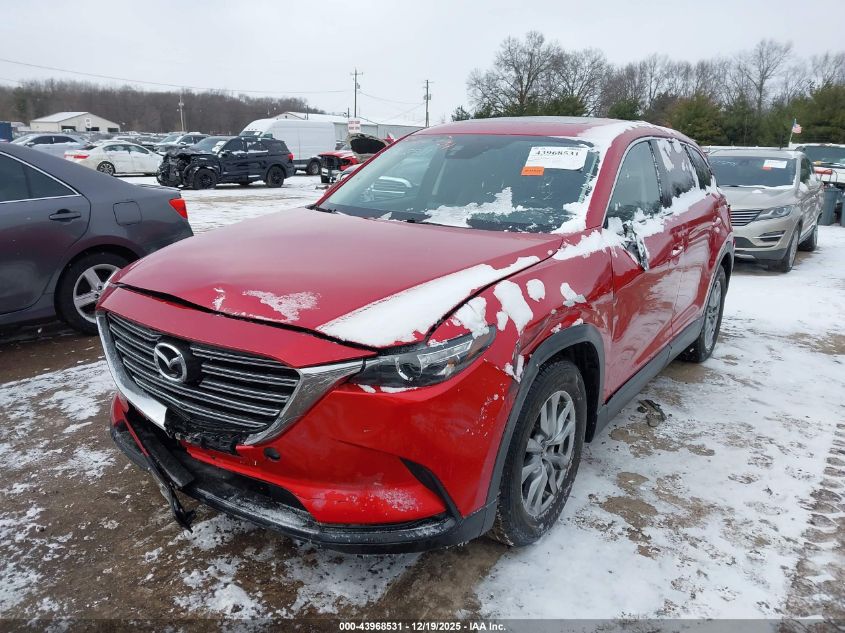 2016 Mazda Cx-9 Touring VIN: JM3TCBCY3G0125139 Lot: 43968531