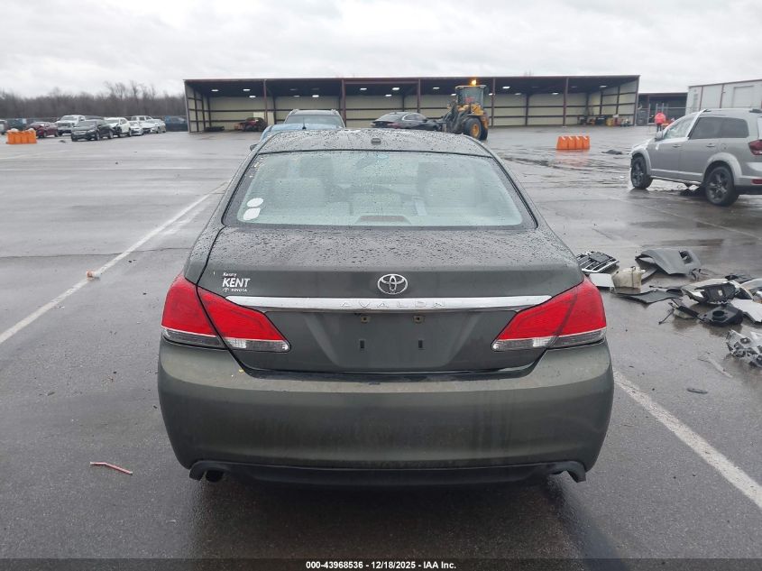 2011 Toyota Avalon VIN: 4T1BK3DB8BU417292 Lot: 43968536