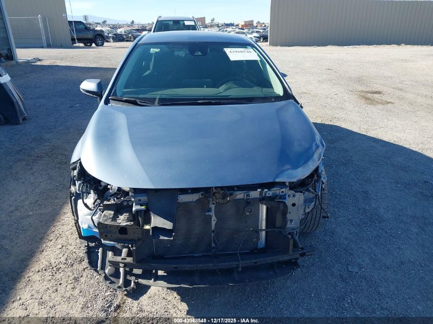 2022 Toyota Corolla Le VIN: 5YFEPMAE6NP296934 Lot: 43968548