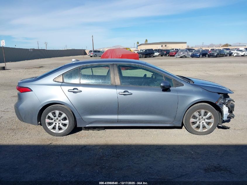 2022 Toyota Corolla Le VIN: 5YFEPMAE6NP296934 Lot: 43968548