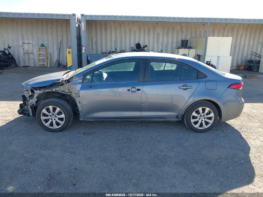 2022 Toyota Corolla Le VIN: 5YFEPMAE6NP296934 Lot: 43968548