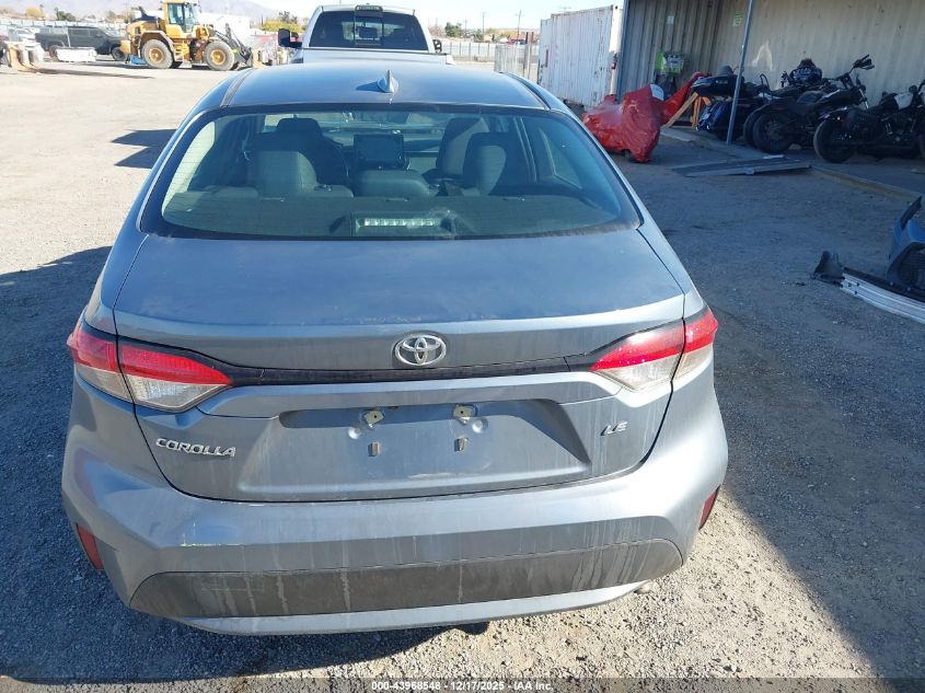 2022 Toyota Corolla Le VIN: 5YFEPMAE6NP296934 Lot: 43968548