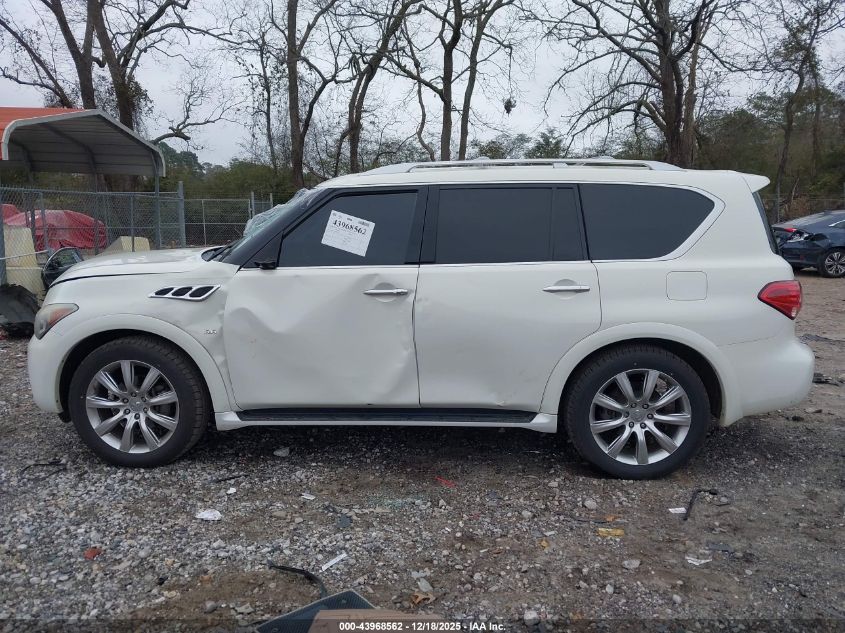 2014 Infiniti Qx80 VIN: JN8AZ2NF3E9554921 Lot: 43968562