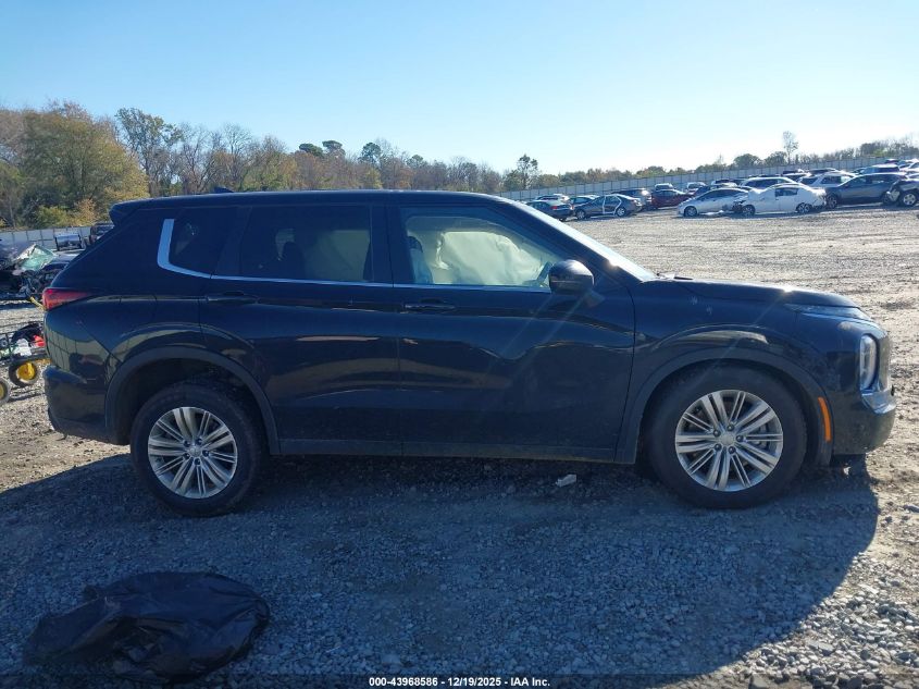 2024 Mitsubishi Outlander Es 2.5 2Wd VIN: JA4J3UA8XRZ086699 Lot: 43968586