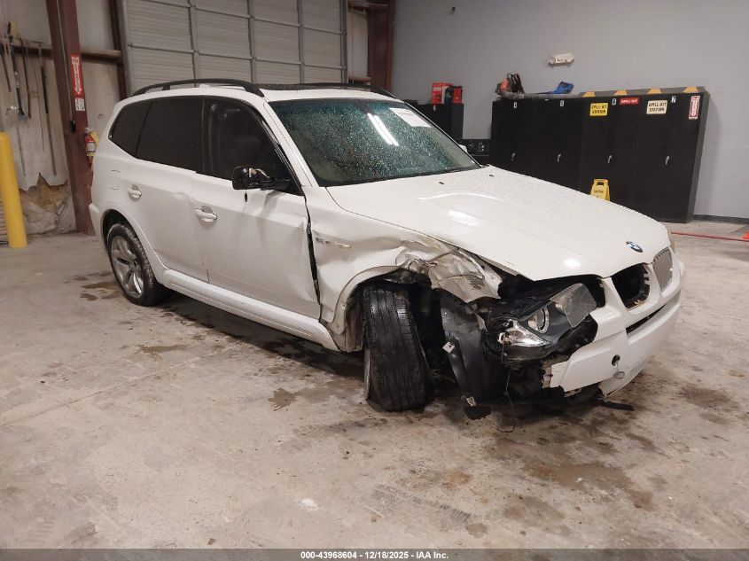 2007 BMW X3 3.0Si VIN: WBXPC93487WF23899 Lot: 43968604