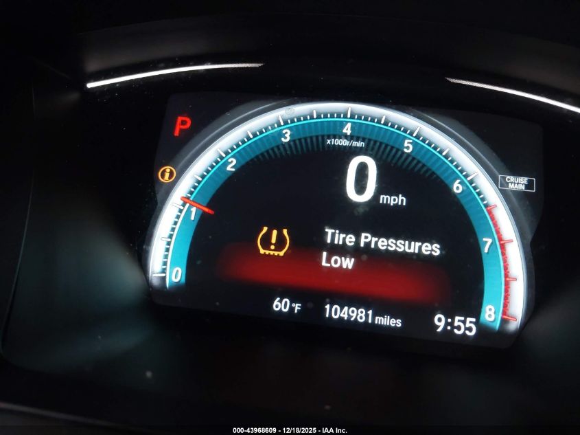 2016 Honda Civic Ex-L VIN: 19XFC1F71GE007360 Lot: 43968609