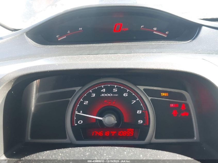 2010 Honda Civic Sdn Si VIN: 2HGFA5E56AH702217 Lot: 43968610