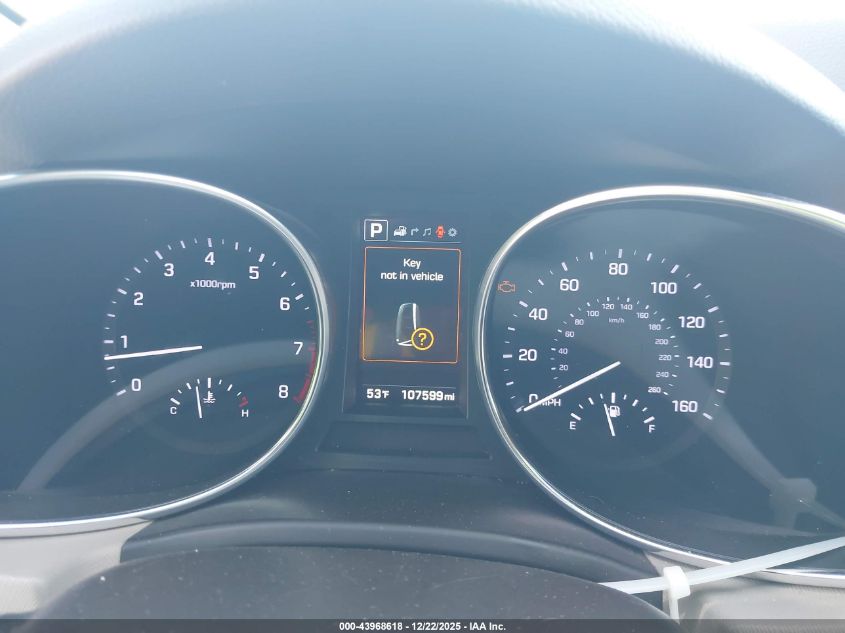 2017 Hyundai Santa Fe Sport 2.4L VIN: 5XYZU3LB4HG482648 Lot: 43968618