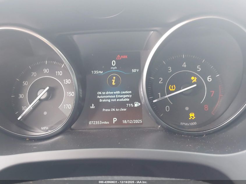 2020 Jaguar E-Pace Se P250 Awd Automatic VIN: SADFP2FX4L1Z74721 Lot: 43968631