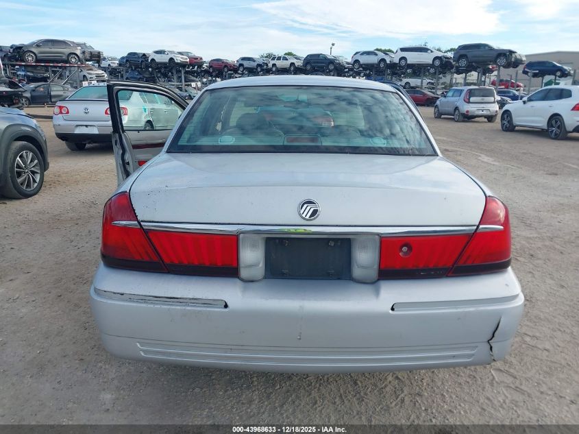 2000 Mercury Grand Marquis Ls VIN: 2MEFM75W7YX655739 Lot: 43968633