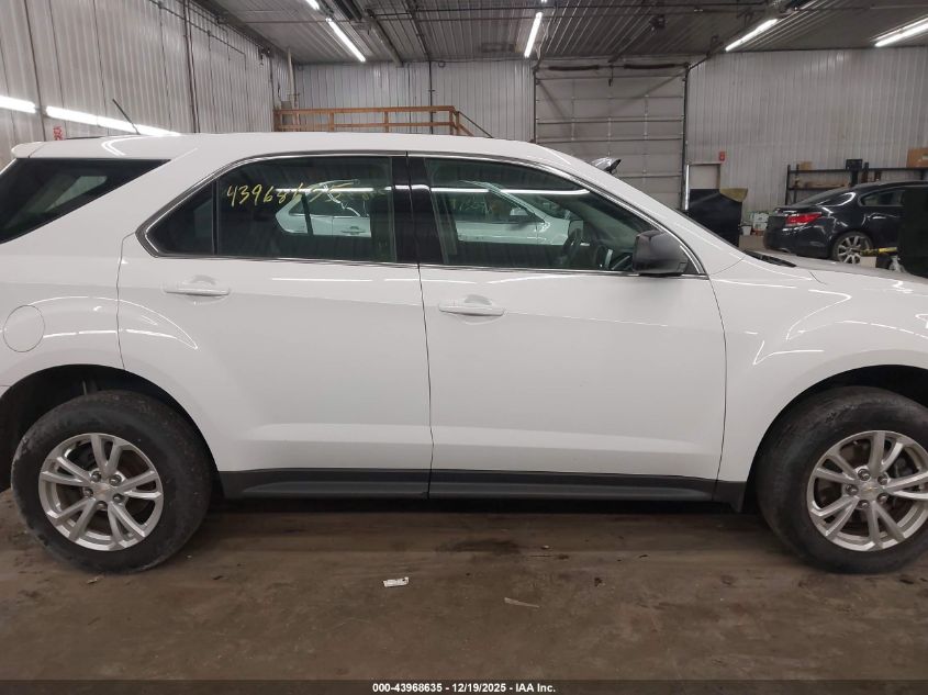 2017 Chevrolet Equinox Ls VIN: 2GNFLEEK5H6273034 Lot: 43968635